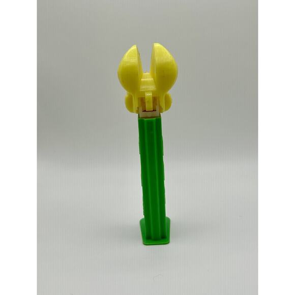 ~*RETIRED/VINTAGE*~ FAT EAR EASTER BUNNY Pez Dispenser-Yellow-Blemished - Picture 6 of 6